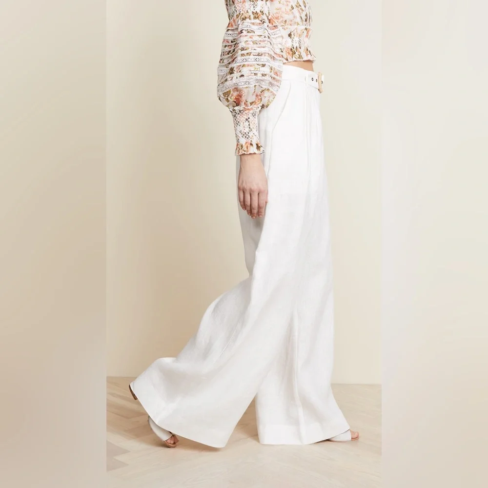 Zimmermann / LINEN FLARE PANT (PRE ORDER) - Picture 2 of 11